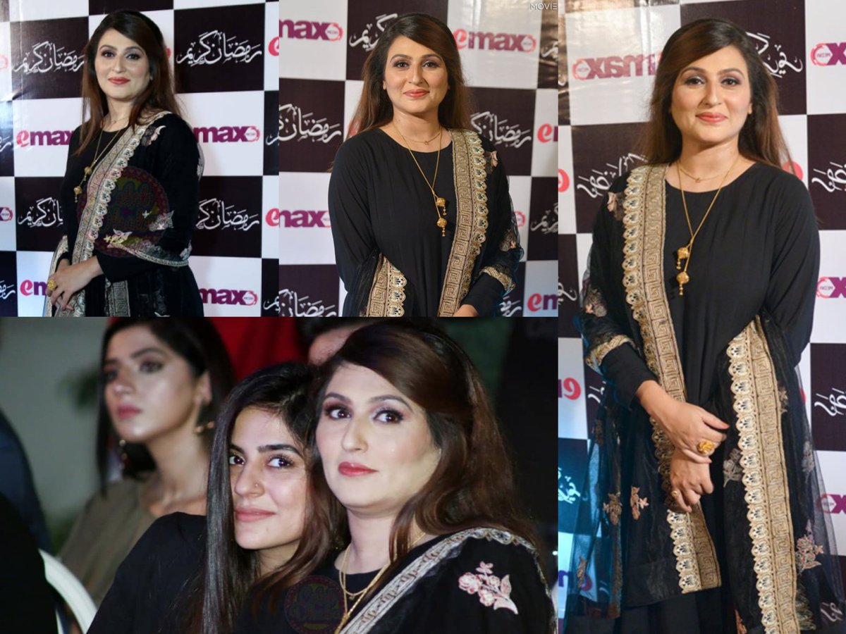 Evergreen @ain_iqrar spotted the #MeetAndGreet event of all #RamazanTransmission by #EmaxMedia last night ❤️