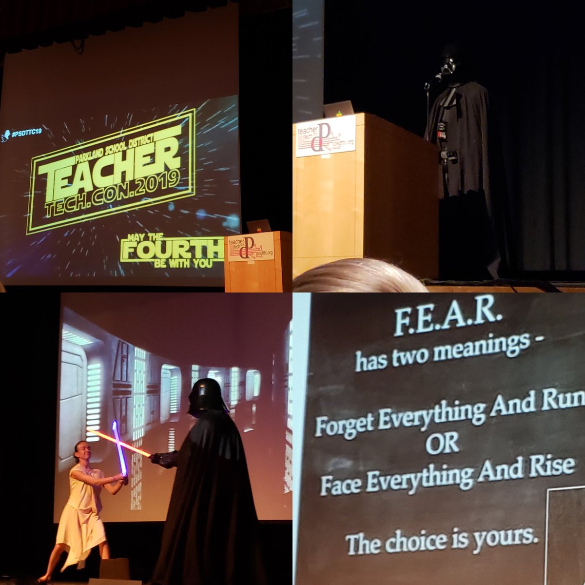 Starting the morning off...
#PSDTTC19