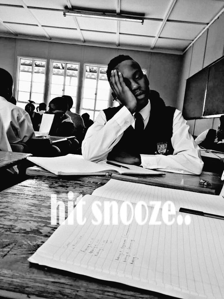 Steppixy_Youngking on Twitter "Afrikaans class got me snoozing... Didn