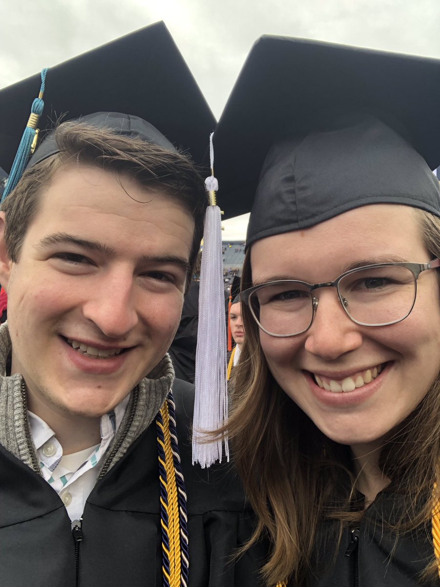 Congratulations Eclaire! #gratitude #GoBlue #MGoGrad #UMich <a href="/UMich/">University of Michigan</a>