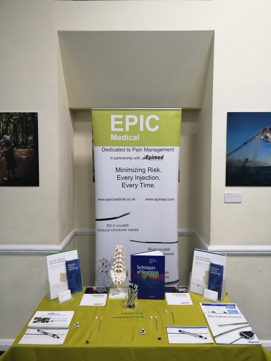 epicmedicaluk's tweet photo. EPIC Medical set up at the London Pain Forum cadaver workshop today #LPF #pain #chronicpain #Racz #RaczCatheter #Epimed #adhesiolysis https://t.co/g3pdEQY4VT