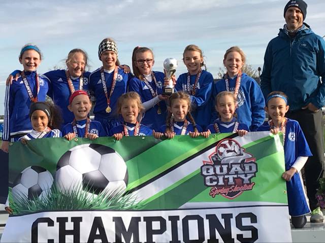 bsa_soccer's tweet photo. The 2008 Girls won their division last weekend despite the crazy weather. 

Congratulations on that championship, girls! 🥇

#bsa #bettendorfsoccerassoc  #BSA2008Girls https://t.co/am6gMytjbD