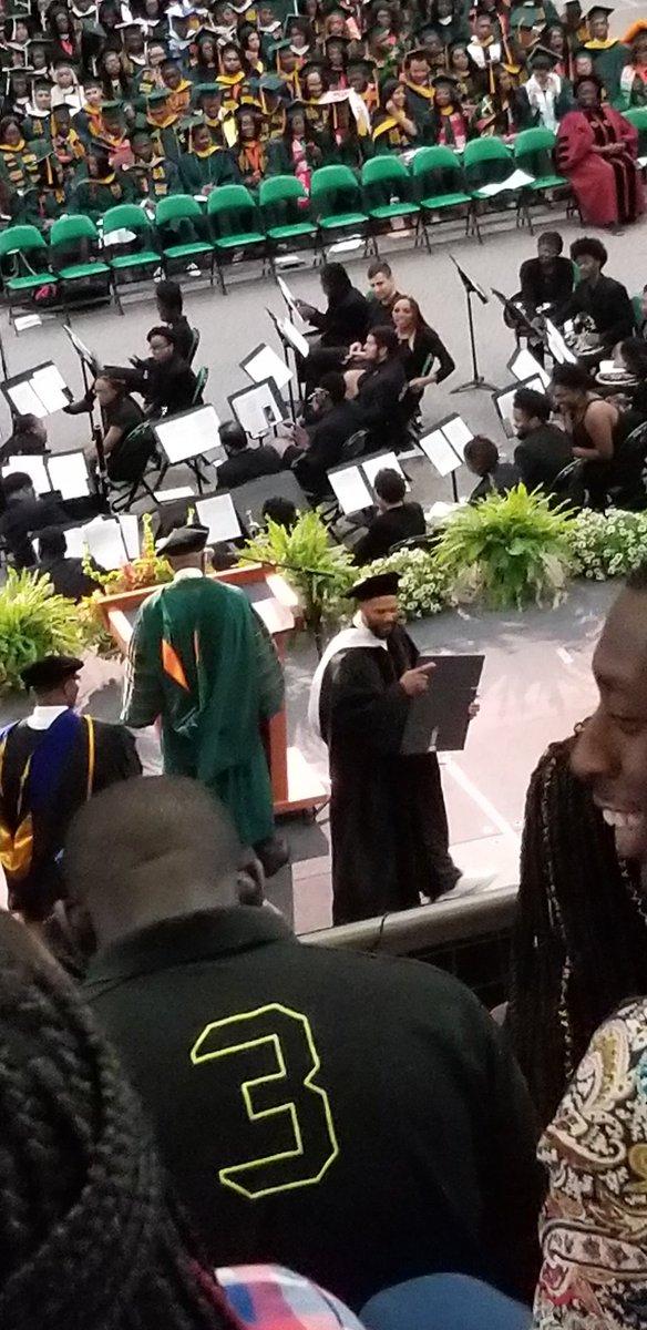 3RDK's tweet image. #FAMU just gave Common that Honorary Doctorate!!!