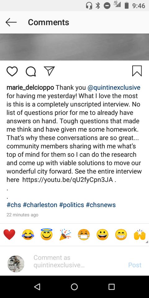 QuintinOnCamera's tweet image. #NoSoundbites #Realinterviews #chsnews #CHS #chsnews #WatchQuintinscloseups #chspol #scnews #sctweets