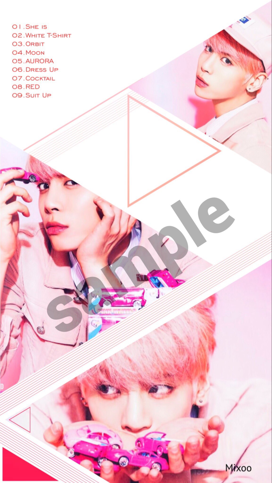 あにゅ 좋아 She Is をイメージして壁紙つくってみたぁ 1 2枚目のはプレイリストも入れてみたのでなんかアルバム っぽくていいかな と これ需要あるのかなぁ もし気に入っていただけたらリプくださるとうれしいですっ Shinee