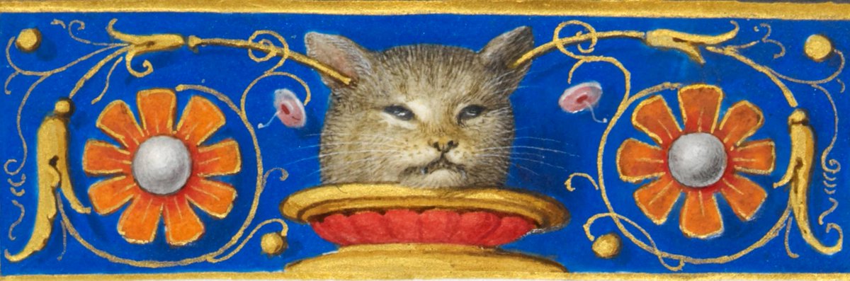 The 13th-c Ancrene Wisse has the following advice for anchoresses: "You, my dear sisters, unless you are forced by necessity and your director advises you to, should not keep any animal except a cat. [...] An anchoress ought not to own anything that attracts her heart outwards."