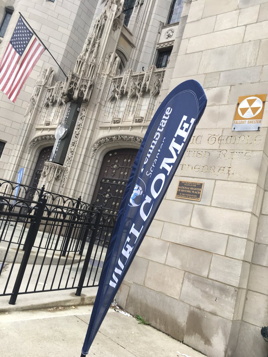 PennStateSN's tweet photo. Commencement begins at 12pm at the Scranton Cultural Center @SCCatMT! Follow our live tweets of the ceremony and share your photos using #PennStateScrantonGrad as you celebrate the day! #WeAre #PennState #psuScranton https://t.co/vUi7zWVX6g