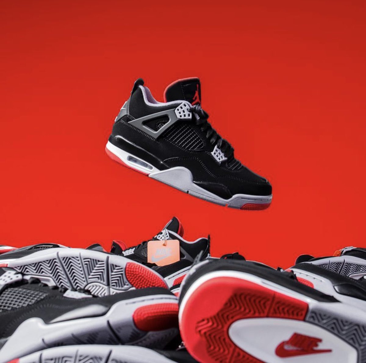 jordan bred 4 finish line