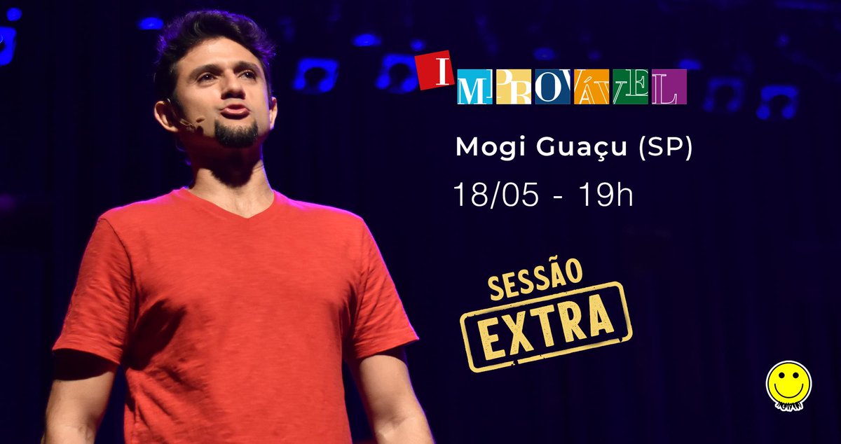 barbixas's tweet photo. Nós sabíamos que vocês não iriam resistir ao nosso charme, Mogi Guaçu! Tem sessão extra do #Improvavel, dia 18 de maio, às 19h, no Teatro Tupec. Vem que tem. #MogiGacu #barbixas https://t.co/qHdnUzCOQR https://t.co/eznDyy5nBy