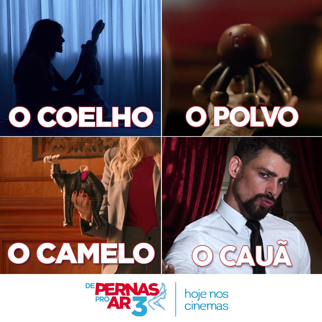 DePernas3's tweet photo. A evolução dos brinquedinhos da Alice é impressionante, né? Não perca #DePernasProAr3 HOJE nos cinemas. Ingressos: https://t.co/yDBGpnKdJR https://t.co/4LxwRNF0X6