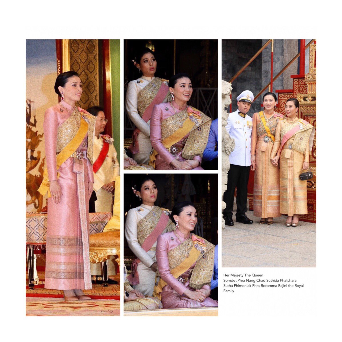 renesmelune_'s tweet photo. Her Majesty the Queen and The Royal family. 👸🏻🇹🇭 #พระราชพิธีบรมราชาภิเษก https://t.co/aipVyjCYE8