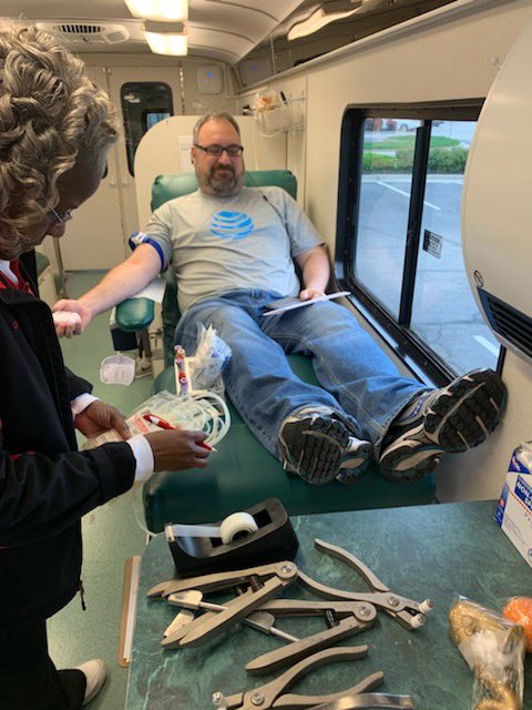 RyanMcInnis6's tweet photo. 👉🏻 The Olathe blood drive was another succes‼️ Thank you to everyone who participated! @ARSM_Mike @ChandelorArmst2 🚑 🏥 @KAMOkonnects @alysonwoodard #KAMO #KAMOkonnects #Hunting4Number1 https://t.co/Dx1B65kc4W