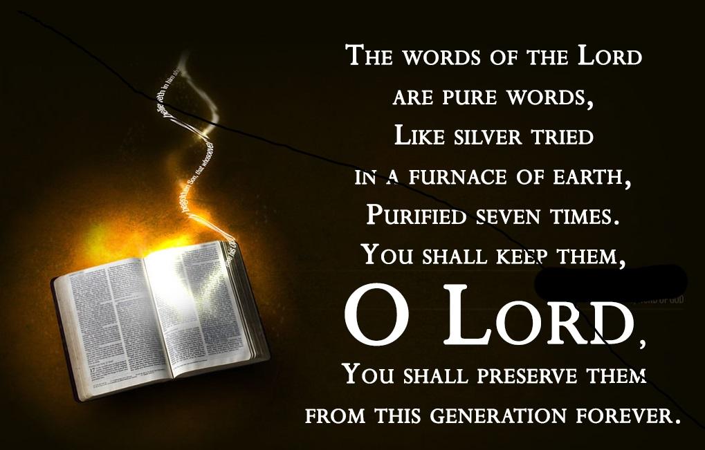 Concepcion Go On Twitter: "@Rosarymysteries And The Words Of The Lord Are  Flawless, Like Silver Purified In A Crucible, Like Gold[A] Refined Seven  Times. 7 You, Lord, Will Keep The Needy Safe