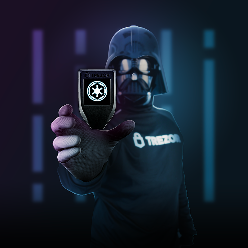 Trezor's tweet photo. May the forthcoming revolution of money and ownership not catch you by surprise. Stack 'em satoshis now ;) #StackWars
#MayThe4thBeWithYou https://t.co/zy2pBnPQwk