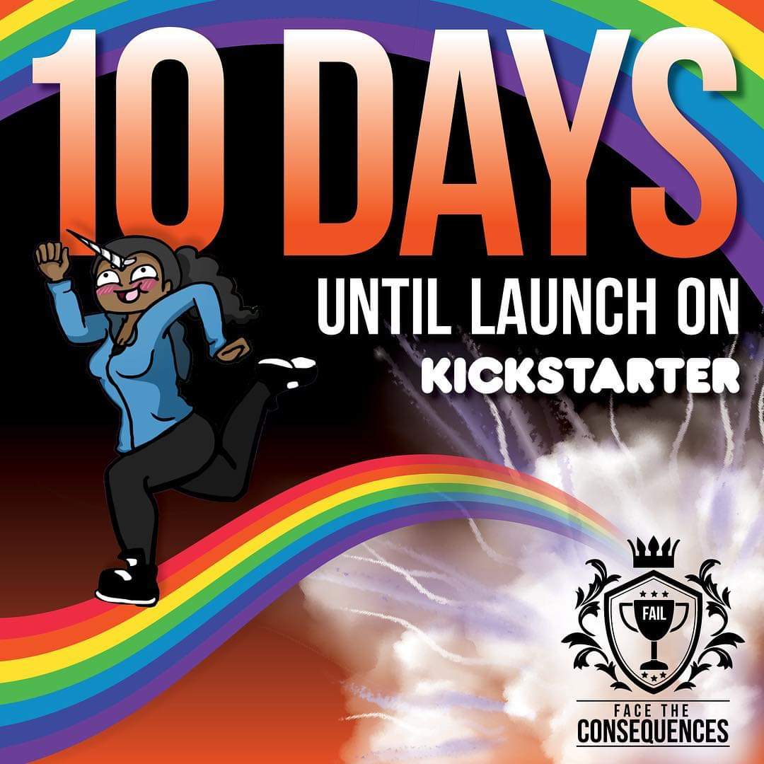 FTCgame's tweet image. In just 10 days until FTC is unleashed on the general public! If you’ve ever had a chance to play, you’ll know what we mean by unleashed 😜Get ready to Face the Consequences!!! 

Learn more at ftcgame.fun

#partygames #party #kickstarter #ftcgame #gamenight