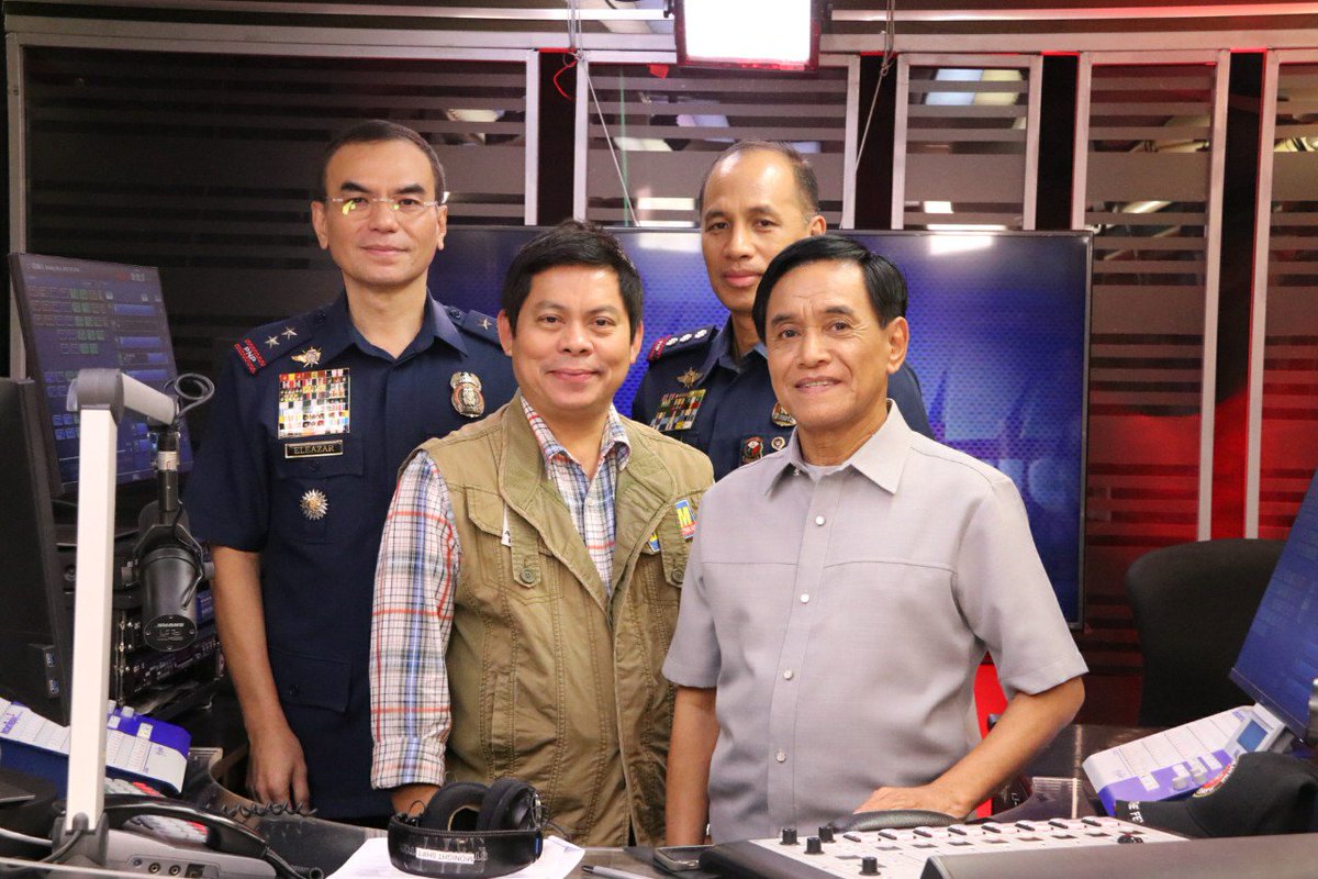 pioncrpoWeCare's tweet image. Live media interview kay NCRPO Regional Director PMGEN GUILLERMO LORENZO T ELEAZAR at Caloocan City Police Station Chief of Police PCOL RESTITUTO B ARCANGEL ni Guz Abelgas at David Oro kaninang 6pm sa DZMM SOCO TELERADYO.
See more at:
bit.ly/2Lkoipm
