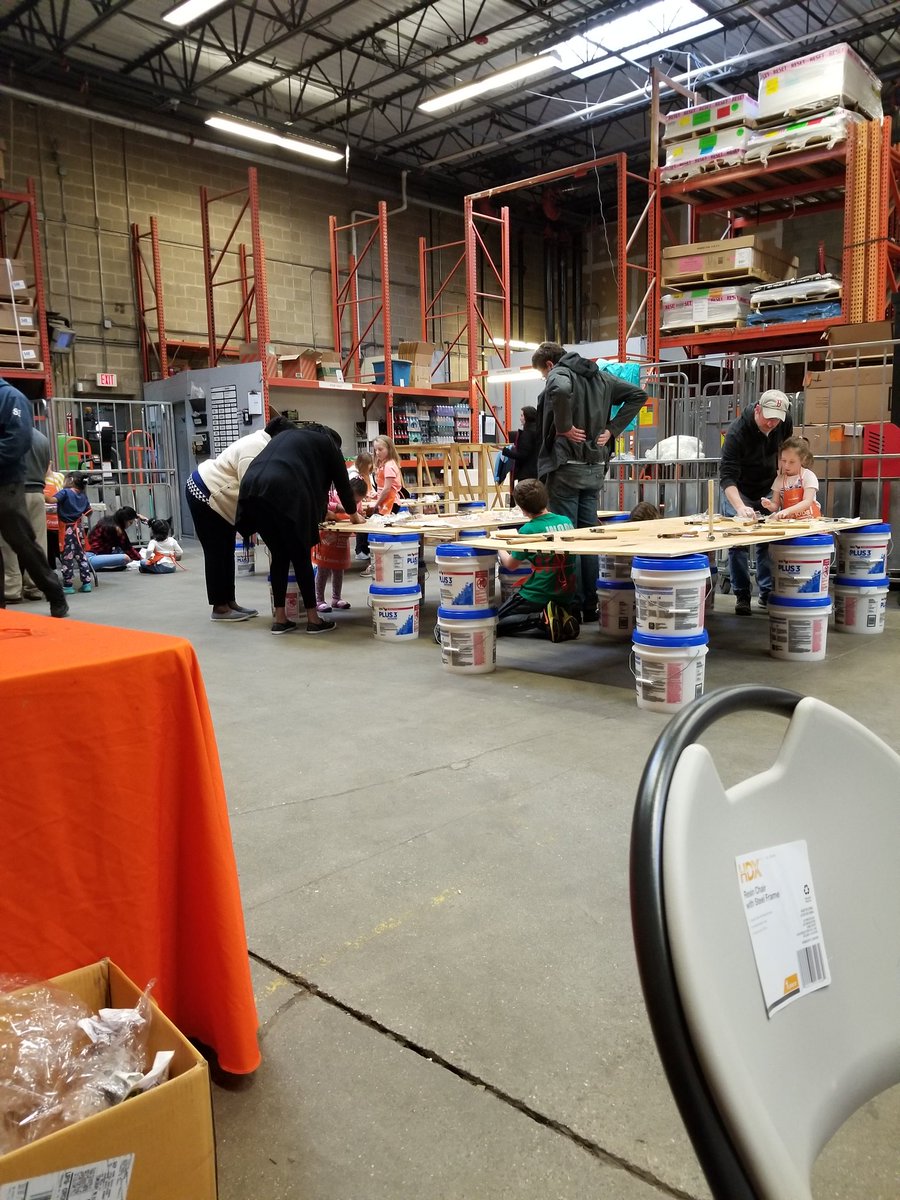 Come down to the Tewksbury home depot for oir kids work shop