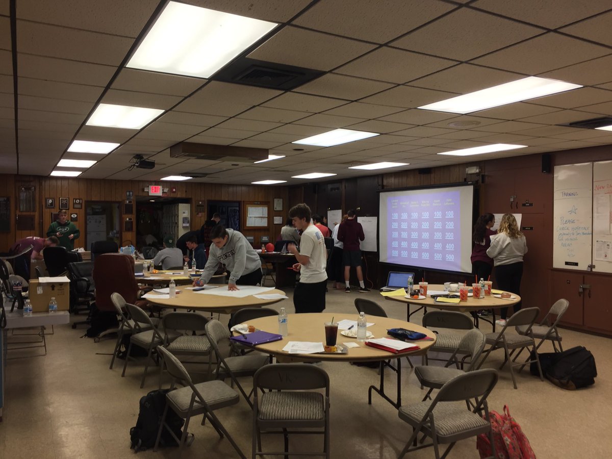 vhstamburro's tweet photo. #APgov review in progress! #activereview #firstexam #committedstudents #foundationaldocuments. Thank you Verona Rescue Squad and the Keating family for your help. https://t.co/6SIO5UcYvb