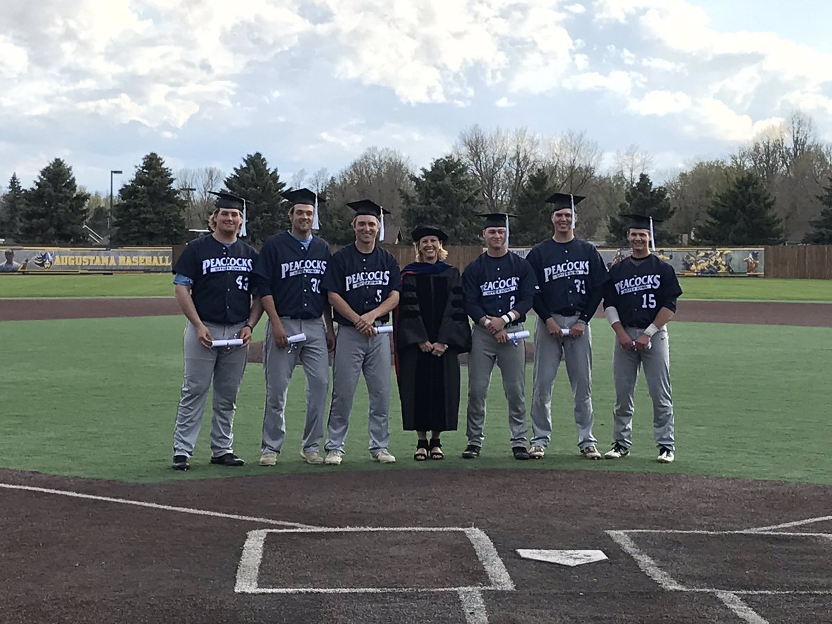 Thanks to Upper Iowa University and Augustana college for honoring our graduates on the road