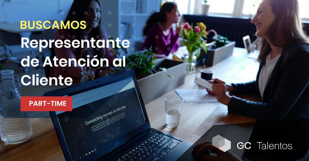 gcompartida's tweet photo. En #GCTalentos buscamos "Representante de Atención al Cliente" para  Grupo Telecom 📌BENEFICIOS: Relación directa con la empresa, jornadas de 4 horas. Postulate! 👉https://t.co/jSNa7SHNSO #BusquedaLaboral #enviatuCV #ofertaLaboral #atencionalcliente #partime #perfilcomercial https://t.co/76R1XBmRKj