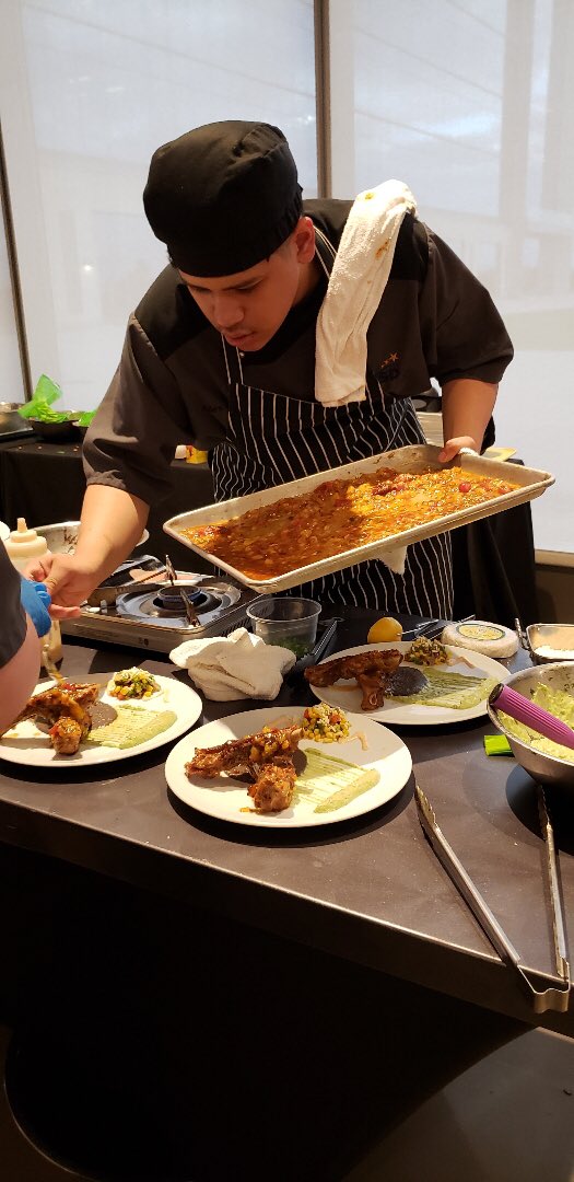 HarkinsLindsay's tweet photo. Congrats to our TCHS CULINARY students! Took 2nd at the Cowboy Challenge last night! @tcchefb @TimE_Baxter @TheColonyHS https://t.co/5S2KmrubN7