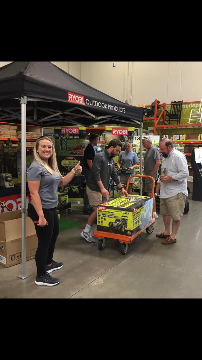terryquinlan13's tweet photo. Ryobi Event happening now at #THD257. @RYOBItoolsusa 20% off today only. Great partnership reps! @garydemarinis @susanbegert https://t.co/91rCHq3S0x