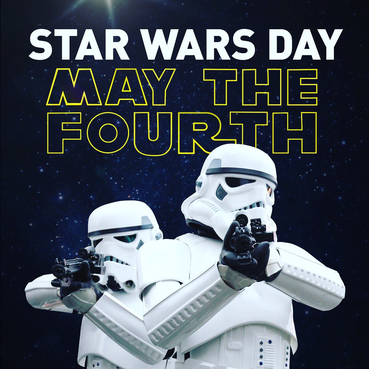 Happy #StarWarsDay! #MayThe4thBeWithYou
