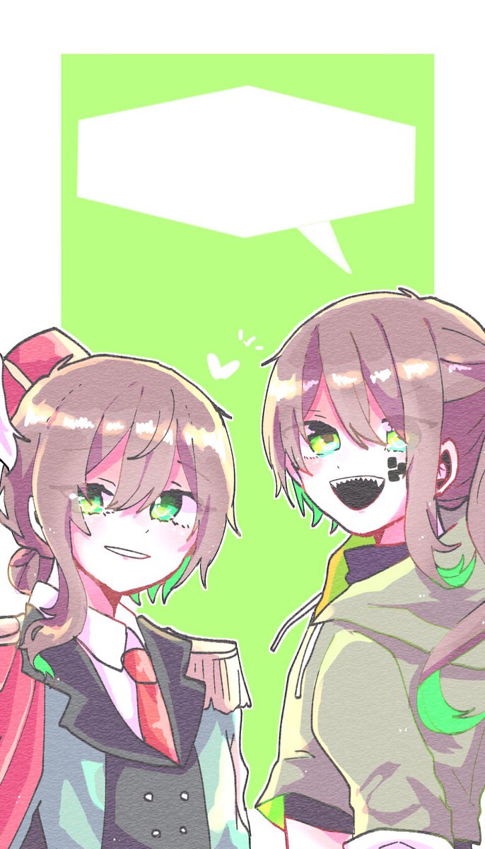 しろくは移行した抜け殻 En Twitter 申し訳程度に過去の緑組を せめて 間に合いませんでしたうっう ロック画面 にするなり煮るなり焼くなりお好きにどうぞ 明日みどりの日イラストあげます