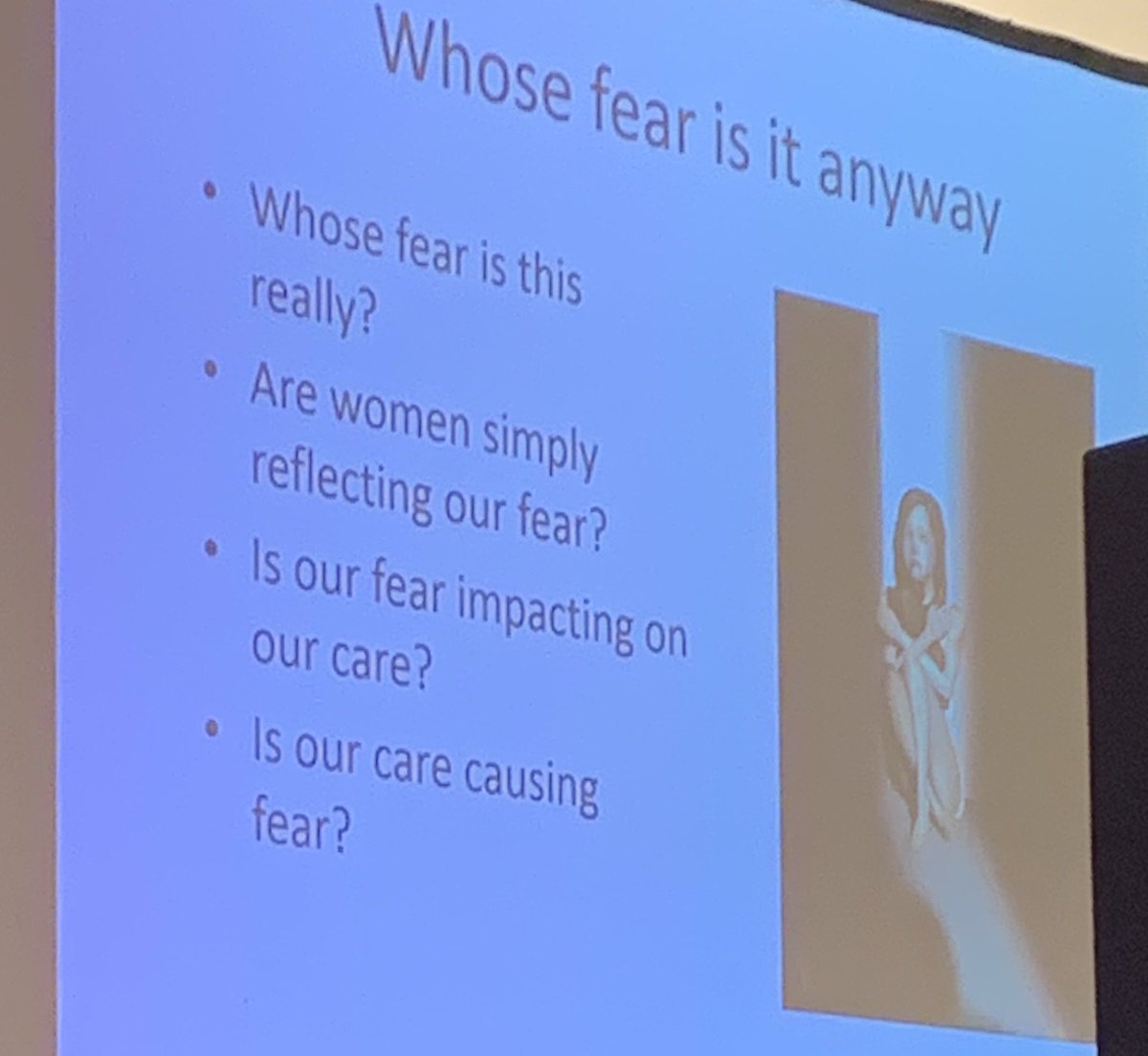JacqueGerrard's tweet photo. Our environments reflect our fear- let’s now work on trust in order to negate fear. Hear hear 👏👏 @hannahdahlen #mamaconference19 @MamaConference https://t.co/YXrfd41SIM