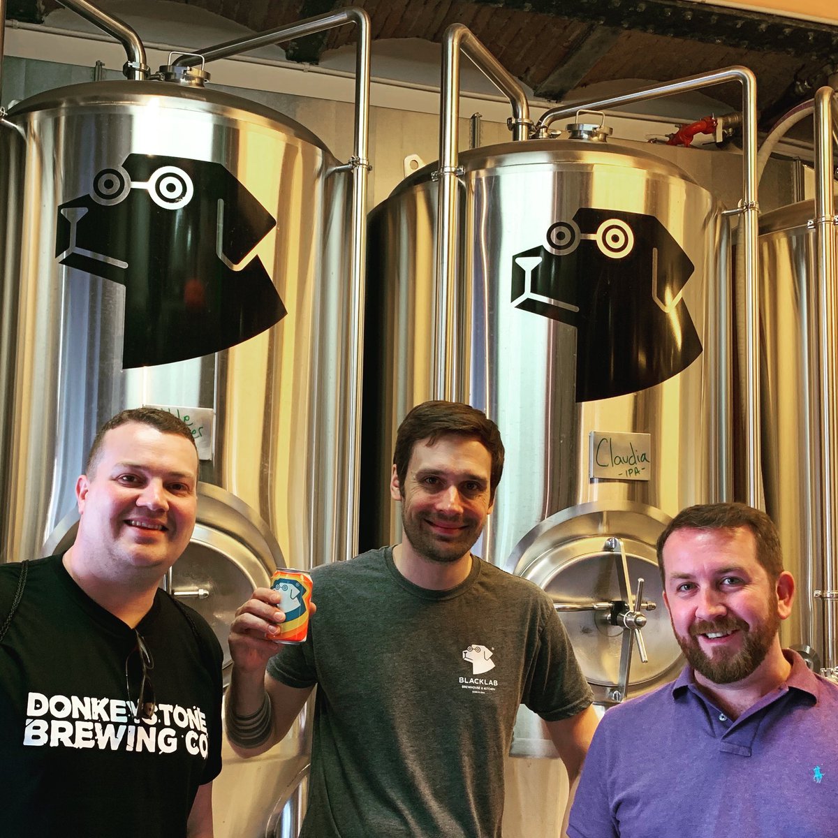 DonkeystoneBrew's tweet photo. Lots of fun @BlackLabBCN today! Amazing beers and ace people... Thanks for having us π»π΄ #BEBREWIN https://t.co/cwTqV3TEfg