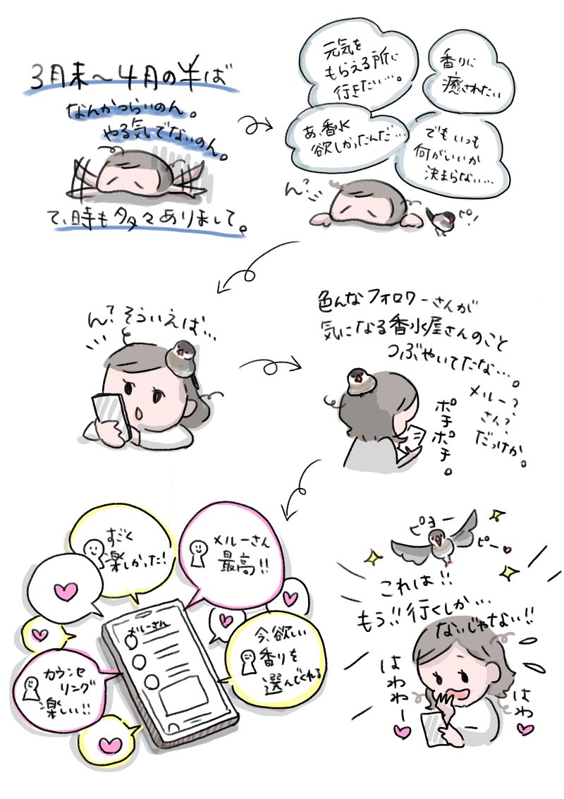 木村スノピ 水彩イラストかいてます Ar Twitter 池袋にある量り売り香水屋メルーさん Parfum Merue に先月行ったレポ メルーさん 香水