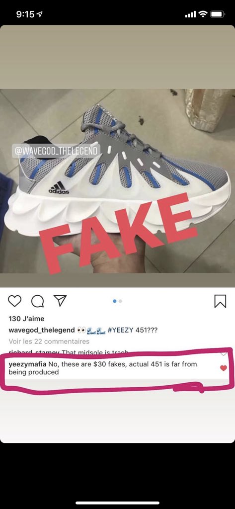 yeezy 451 fake