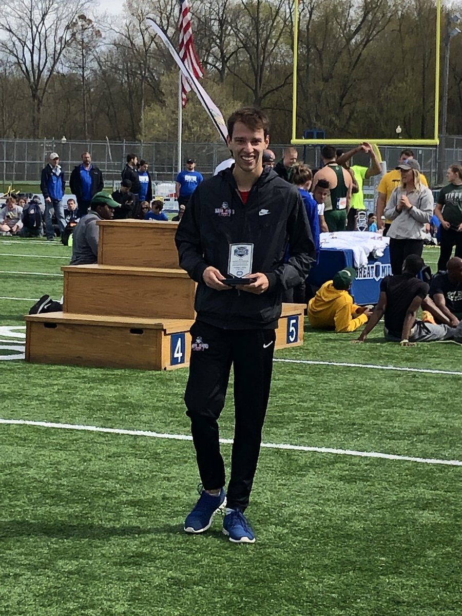 senatorxctrk's tweet photo. Emeric Arnaud based off coaches voting is the @GreatMidwestAC Freshman of the meet and Track Athlete (MVP)  of the meet—WOW!! What a meet! @SenatorNation https://t.co/zpnDZzmwWf
