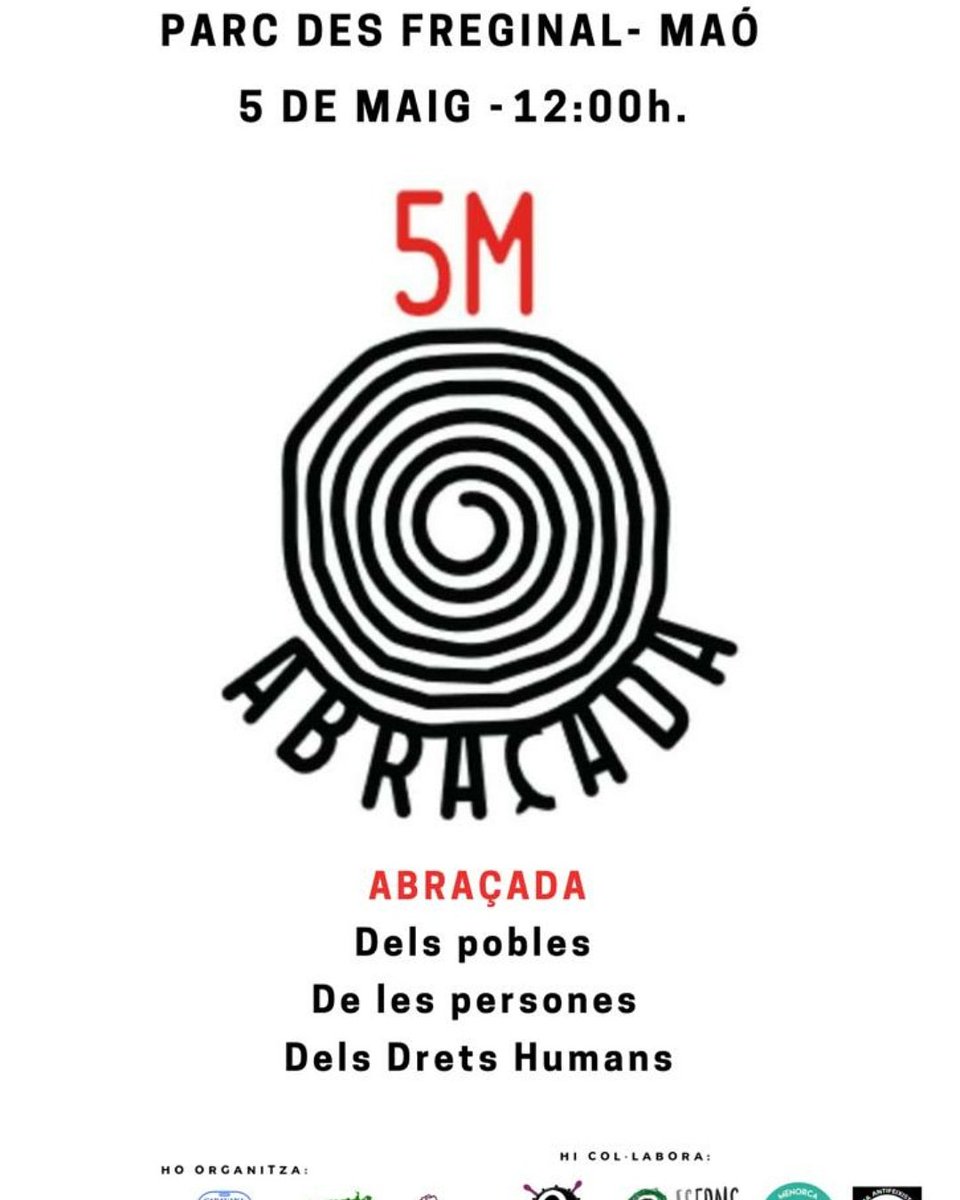aritges's tweet photo. Us esperem demà al Freginal, per abraçar una Menorca diversa, feminista i lluitadora! https://t.co/l7y0PUjkI3