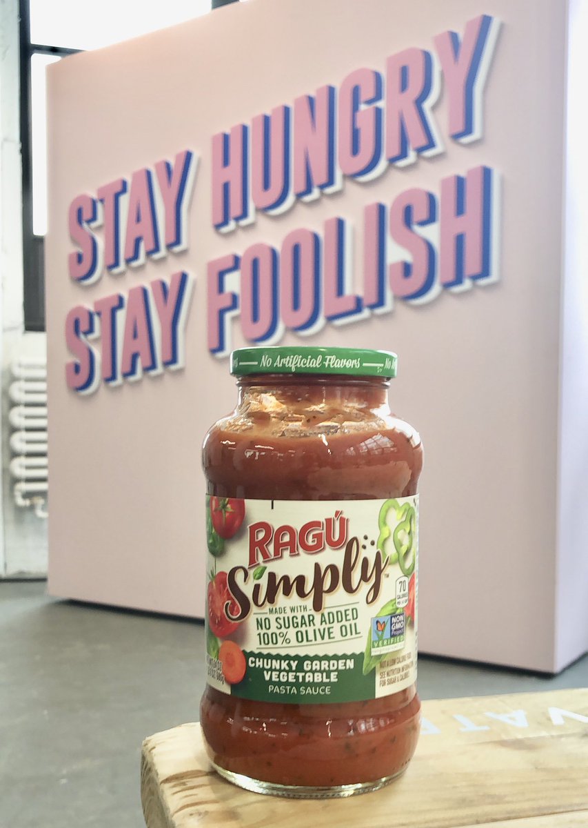Ragú® (@ragusauce) on Twitter photo We just know you’re getting hungry! There will be special bites waiting for you in the food hall during break to treat your cravings! Don’t miss our Simply Chunky Garden Vegetable Sauce & our NEW, limited release Cauliflower Pasta Sauce! 😋 #CreateCultivateNYC <a href="/createcultivate/">Create & Cultivate</a> We just know you’re getting hungry! There will be special bites waiting for you in the food hall during break to treat your cravings! Don’t miss our Simply Chunky Garden Vegetable Sauce & our NEW, limited release Cauliflower Pasta Sauce! 😋 #CreateCultivateNYC <a href="/createcultivate/">Create & Cultivate</a>