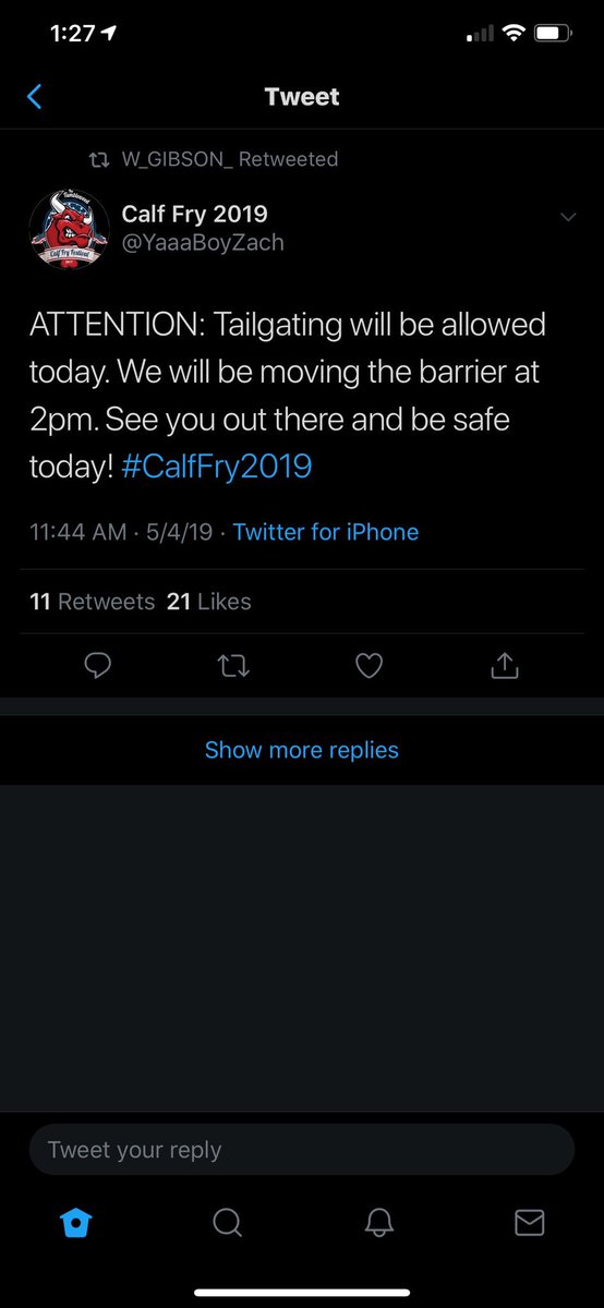 This post is going around and is not factual.  Same rules will apply in the parking lot for today.  Post of those rules to follow. Everyone have fun and be safe today.  It will be a great show with great weather!