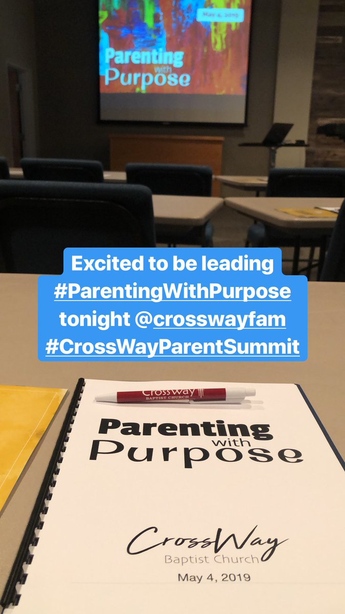 jermpc's tweet photo. Excited to be leading #ParentingWithPurpose
tonight @CrossWayFam #CrossWayParentSummit
#ParentMin #BeTheParent https://t.co/D75Phdzp6O