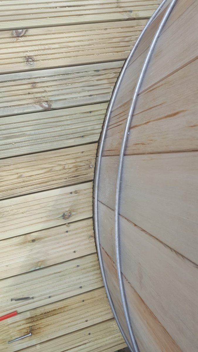 Devil is in the detail on our #deck in #coverack #ghl #jobdone #doitoncedoitright