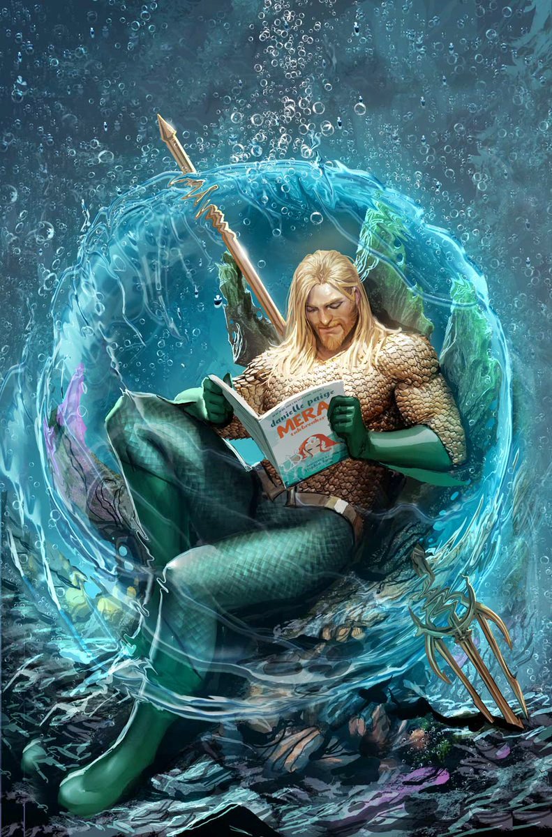 Have a great day and support your local comics retailers -- without them there'd be no #FCBD! #MeraTidebreaker #Aquaman #FCBD2019 #HeroesRead