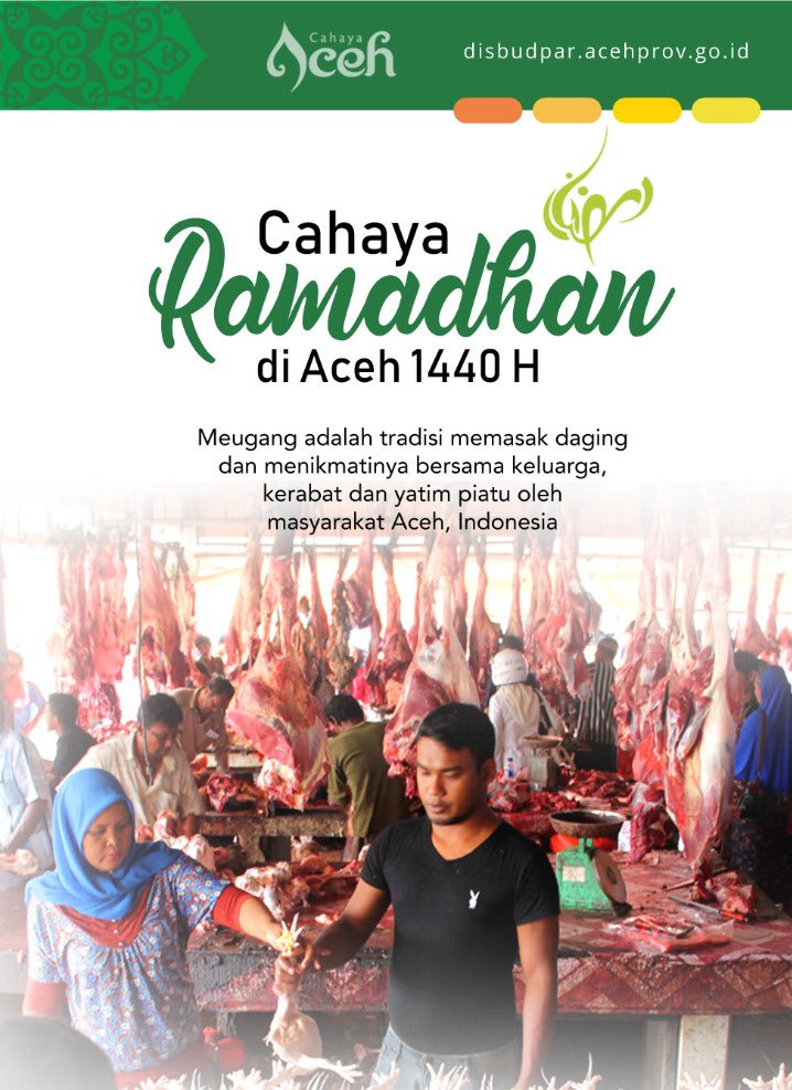 Cahaya Ramadhan di Aceh, diawali dengan tradisi meugang #cahayaaceh #RamadhandiAceh