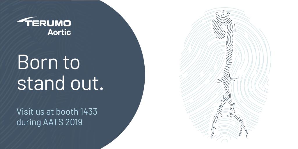 TerumoAortic's tweet image. Stop by Booth 1433 at #AATS in Toronto to explore our comprehensive portfolio of individualised aortic and off the shelf solutions. #EveryApproach #EveryAorta #Interwovenwithlife #borntostandout