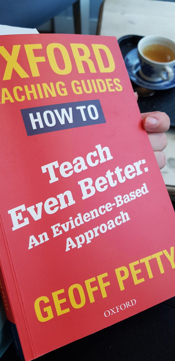 MrsHumanities's tweet photo. I know how to roll on a Saturday. Started reading this with a cup of peppermint tea. So far it's proving to be a great summary of alot of research. Highly recommend. #TeachingNerd https://t.co/0OICt5Cr1j