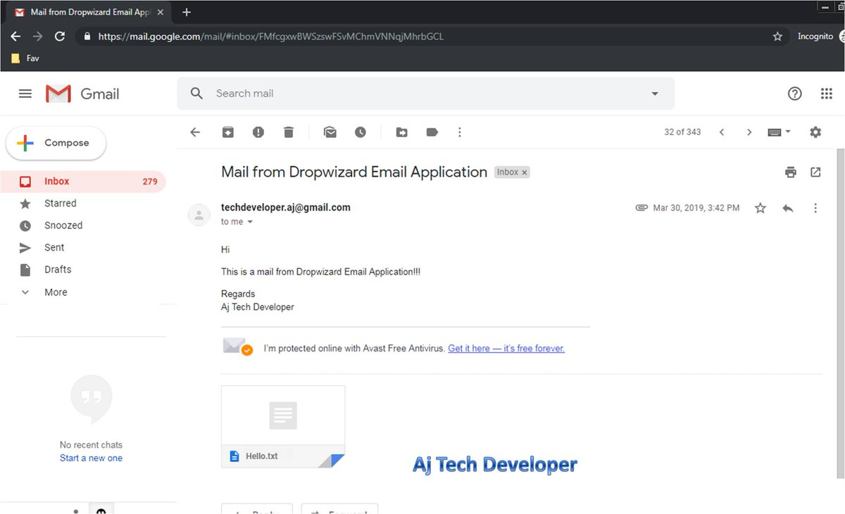 AjTechDeveloper's tweet image. Learn to send emails in #Java @java with #Dropwizard @dropwizardio integration in simple steps at #SoftwareDeveloperCentral with end to end working code in #GitHub: softwaredevelopercentral.blogspot.com/2019/05/send-e…