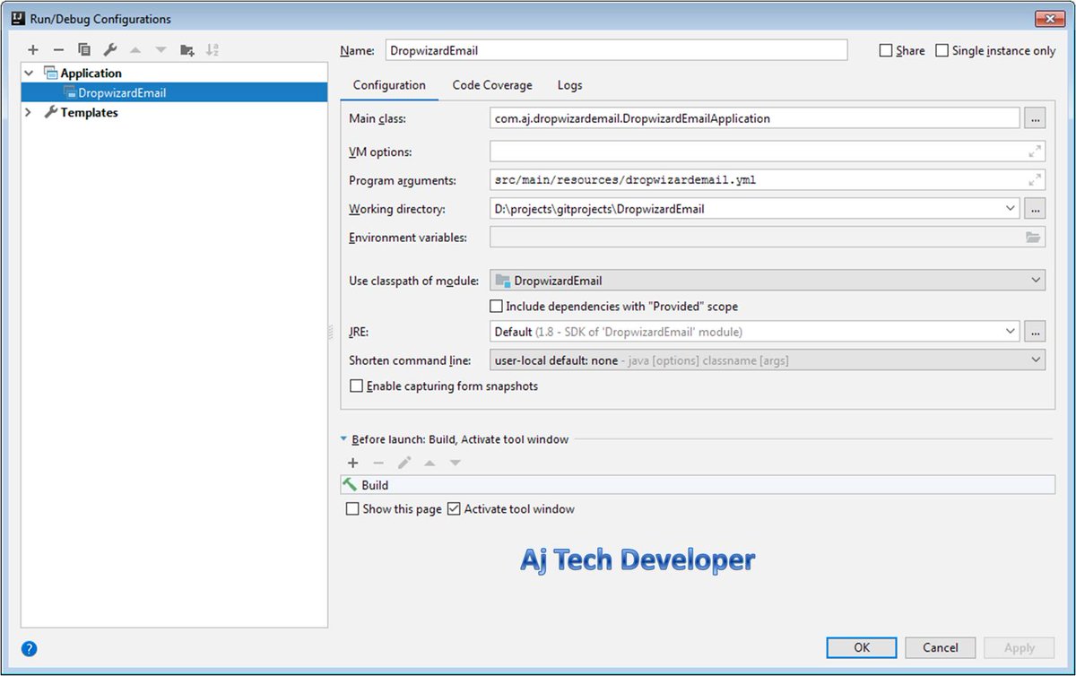AjTechDeveloper's tweet image. Learn to send emails in #Java @java with #Dropwizard @dropwizardio integration in simple steps at #SoftwareDeveloperCentral with end to end working code in #GitHub: softwaredevelopercentral.blogspot.com/2019/05/send-e…