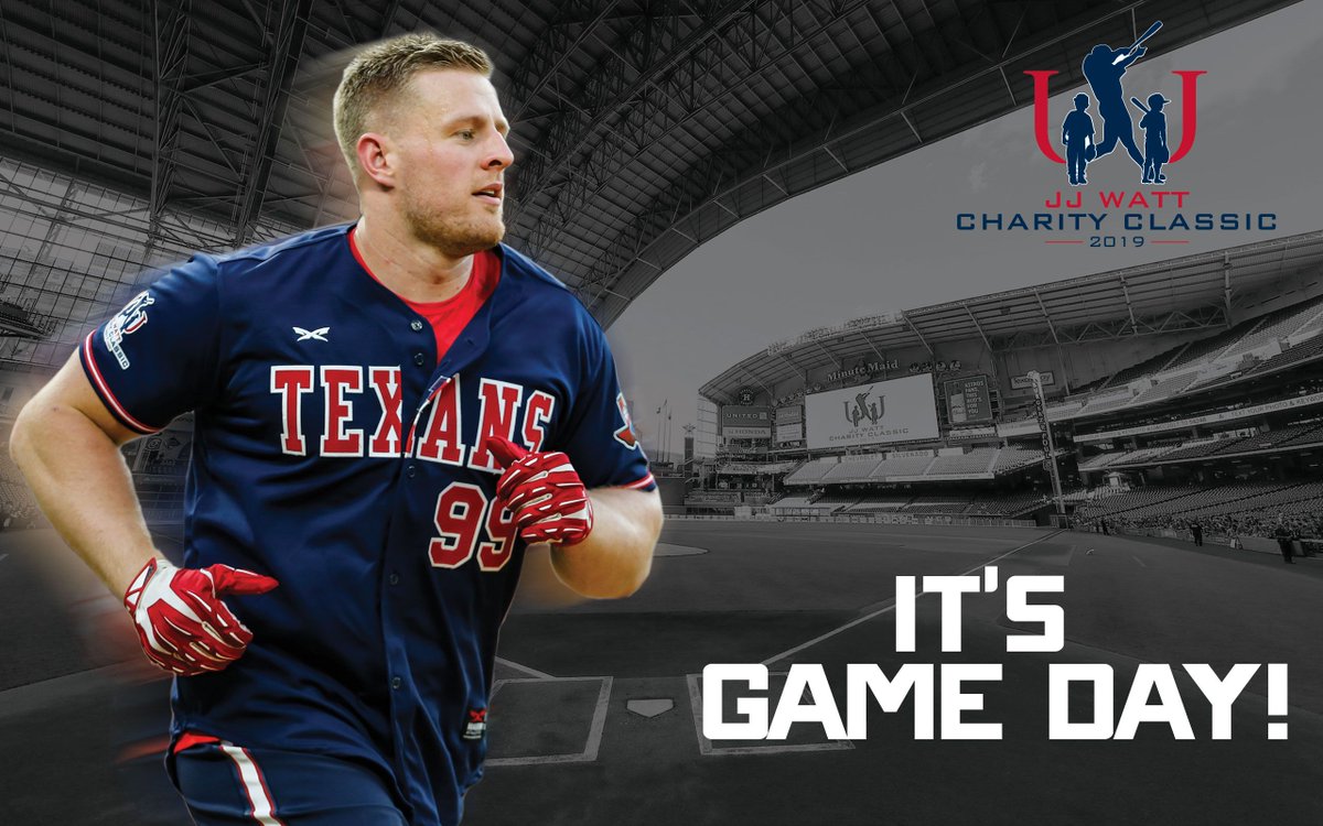 WattFoundation's tweet photo. It's officially Charity Classic game day! #JJWCC2019 https://t.co/7gXic4RKZG