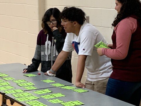 lasirena73's tweet photo. Poe Social Studies Invitational in action! @PoeMiddle @SaisdSocial #poeproud #studenthistorians https://t.co/UAbrnZ2d3N