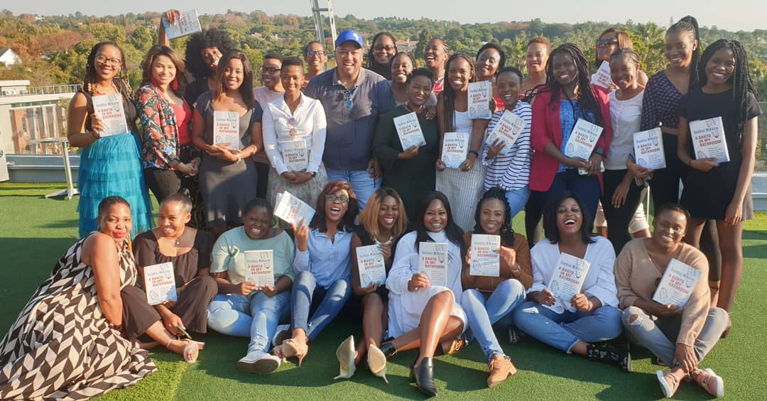 Eusebius's tweet photo. #InceptionBookclub THANK YOU for buying almost 50 copies of my first book, reading it so closely & hosting me today to engage. It was fun, funny, deep and generous. Thanks for loving books.
Tumi Sebopa, founder of the club, THANK YOU ♡
#ForTheLoveOfBooks #ForTheLoveOfReading https://t.co/QyysLL69Hy
