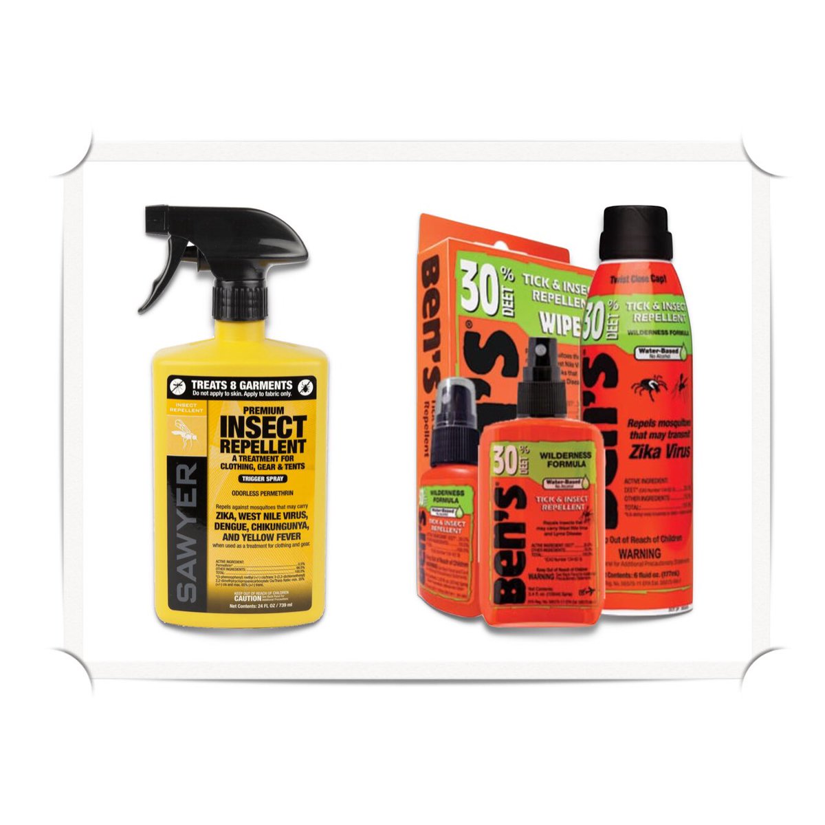 LymeNotesTweets's tweet image. PREVENTION IS THE BEST DEFENSE

Sawyer Repels &amp;amp; Kills Ticks On Clothing, Gear and Tents... bit.ly/SawyerOnClothi…

Ben’s On Skin Is The Most Effective and Longest-Lasting Solution... bit.ly/BensOnSkin

#LymeDiseaseAwarenessMonth