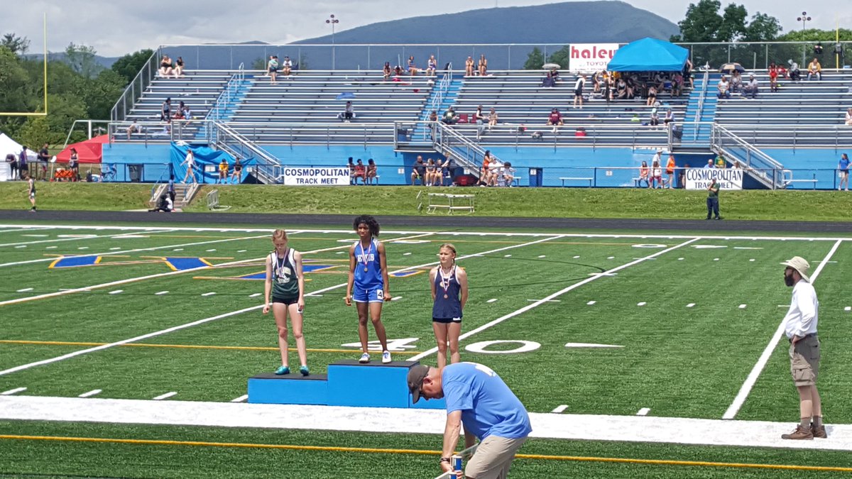 Congratulations to My'La Green! Cosmo Meet 100 meter hurdle champion!