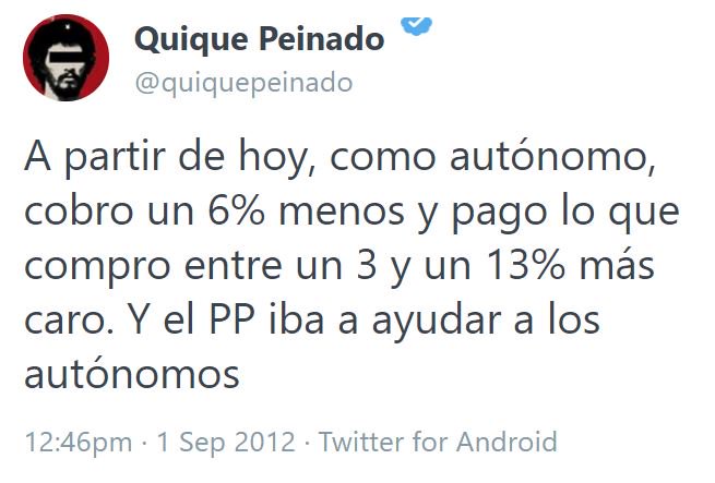 JosPastr's tweet photo. Cuando te sube los impuestos el PP/cuando te los sube el PSOE. A esto se lo llama honestidad intelectual. https://t.co/4gYpIP1m9M